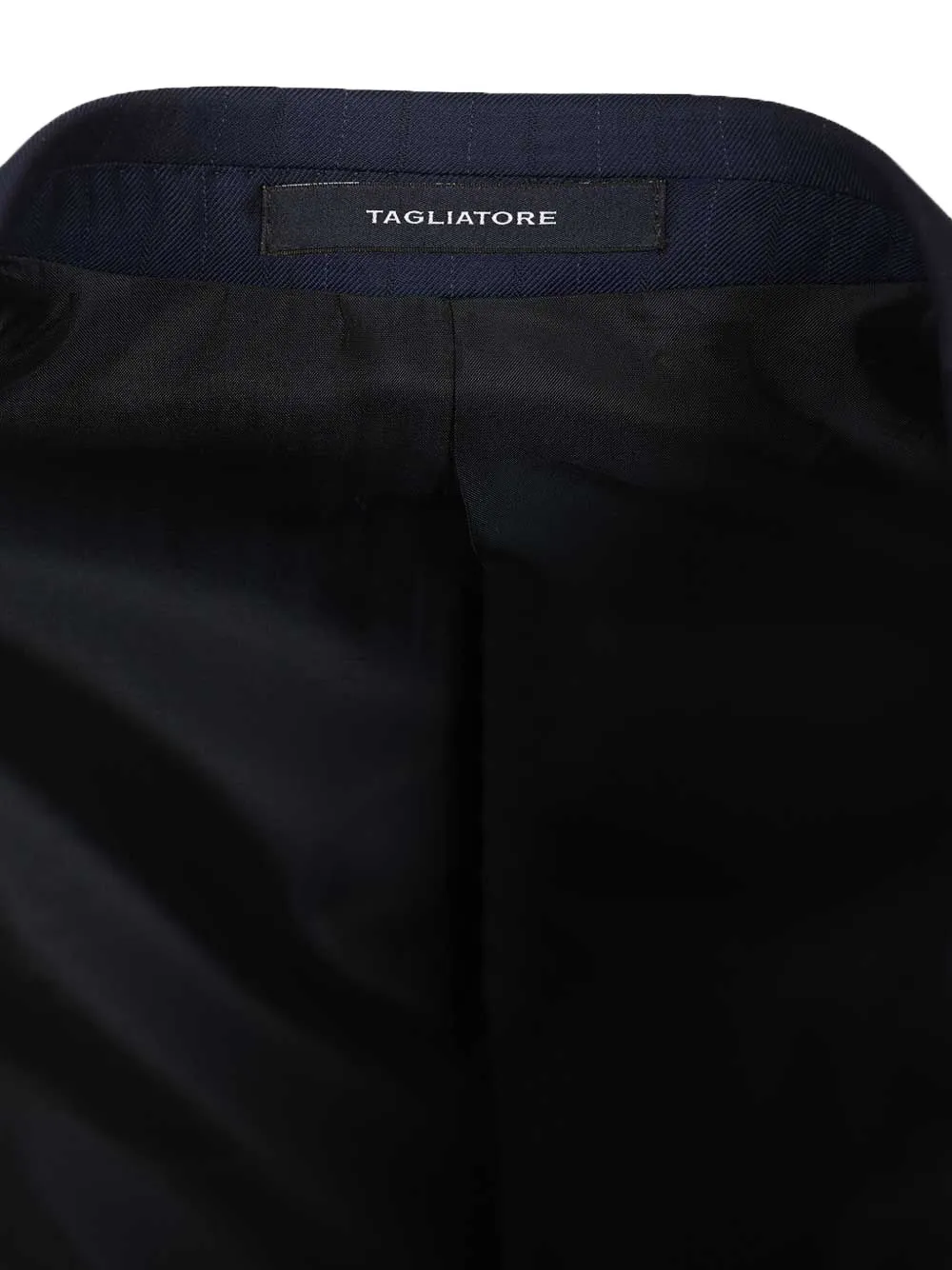 Tagliatore Bruce pak met krijtstreep Blauw