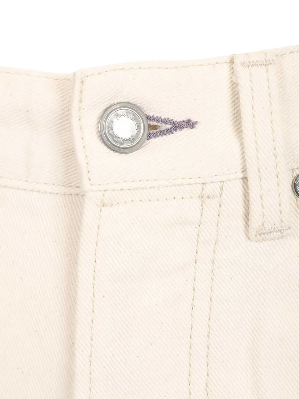 Paul Smith Jeans met borduurwerk Beige