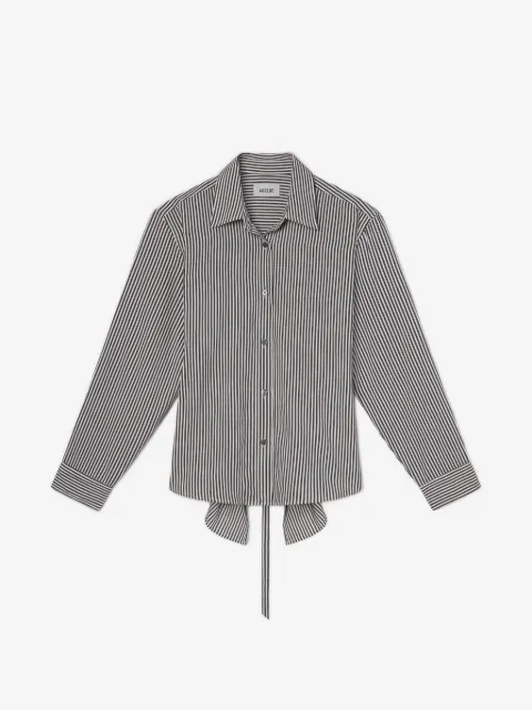 AGOLDE striped shirt