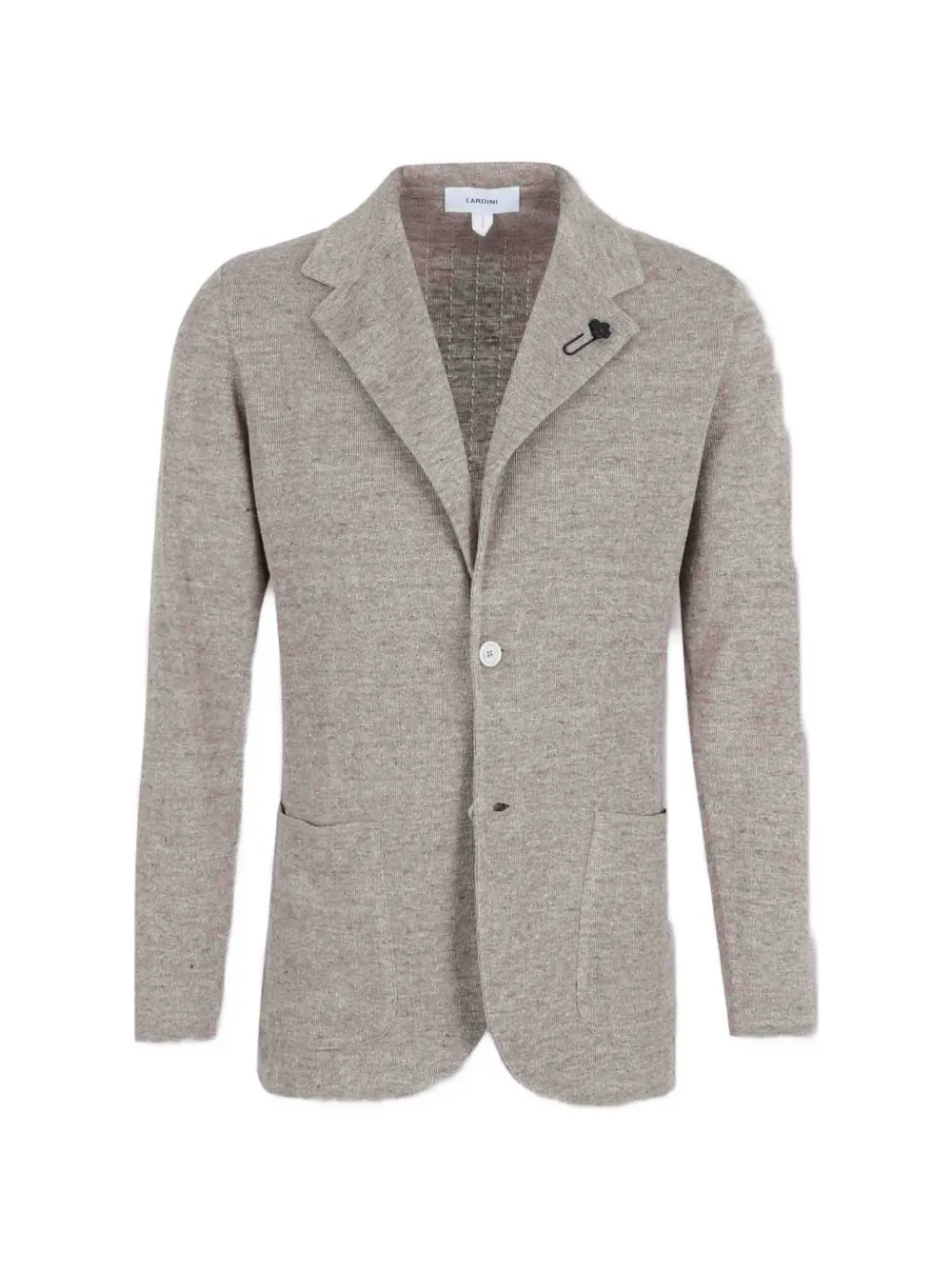 Lardini single-breasted blazer - Toni neutri