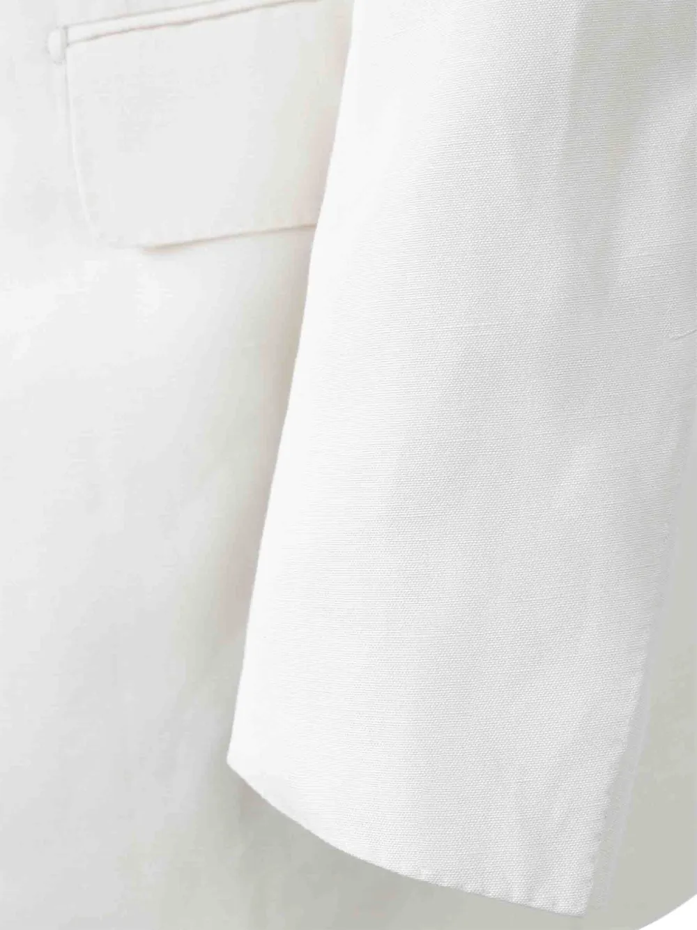 TOM FORD Blazer met enkele rij knopen Wit