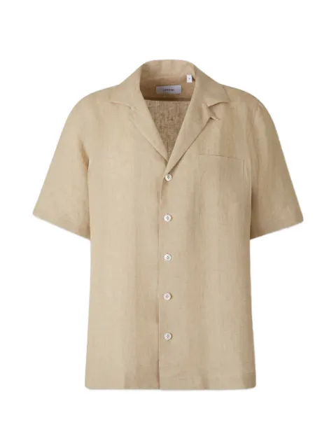 Lardini chest-pocket short-sleeve shirt