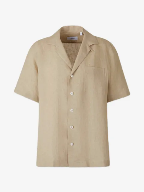 Lardini chest-pocket short-sleeve shirt