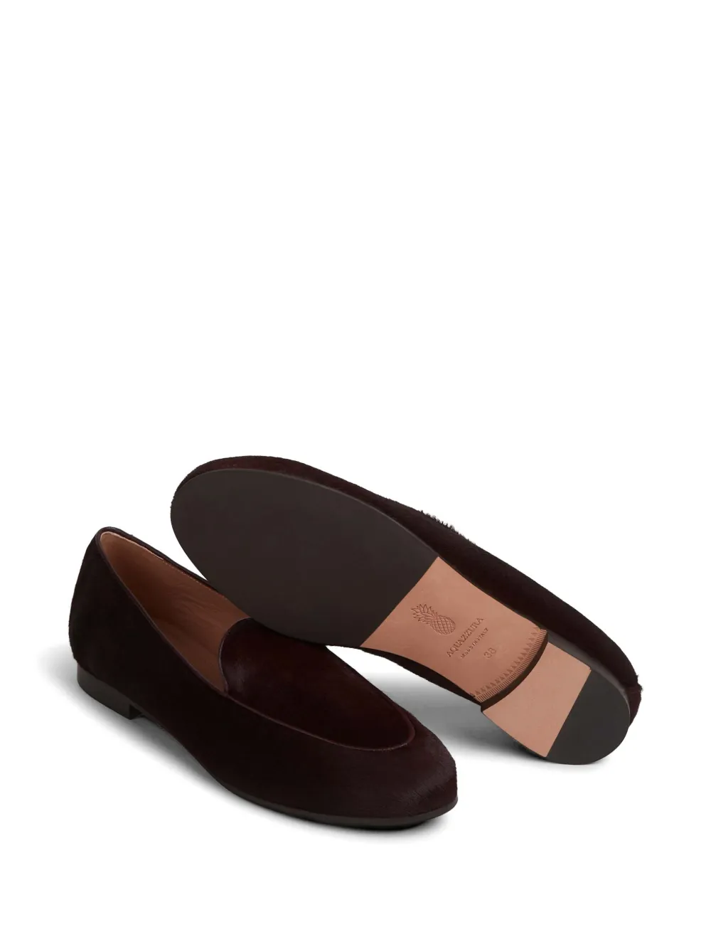 Aquazzura round-toe loafers Bruin