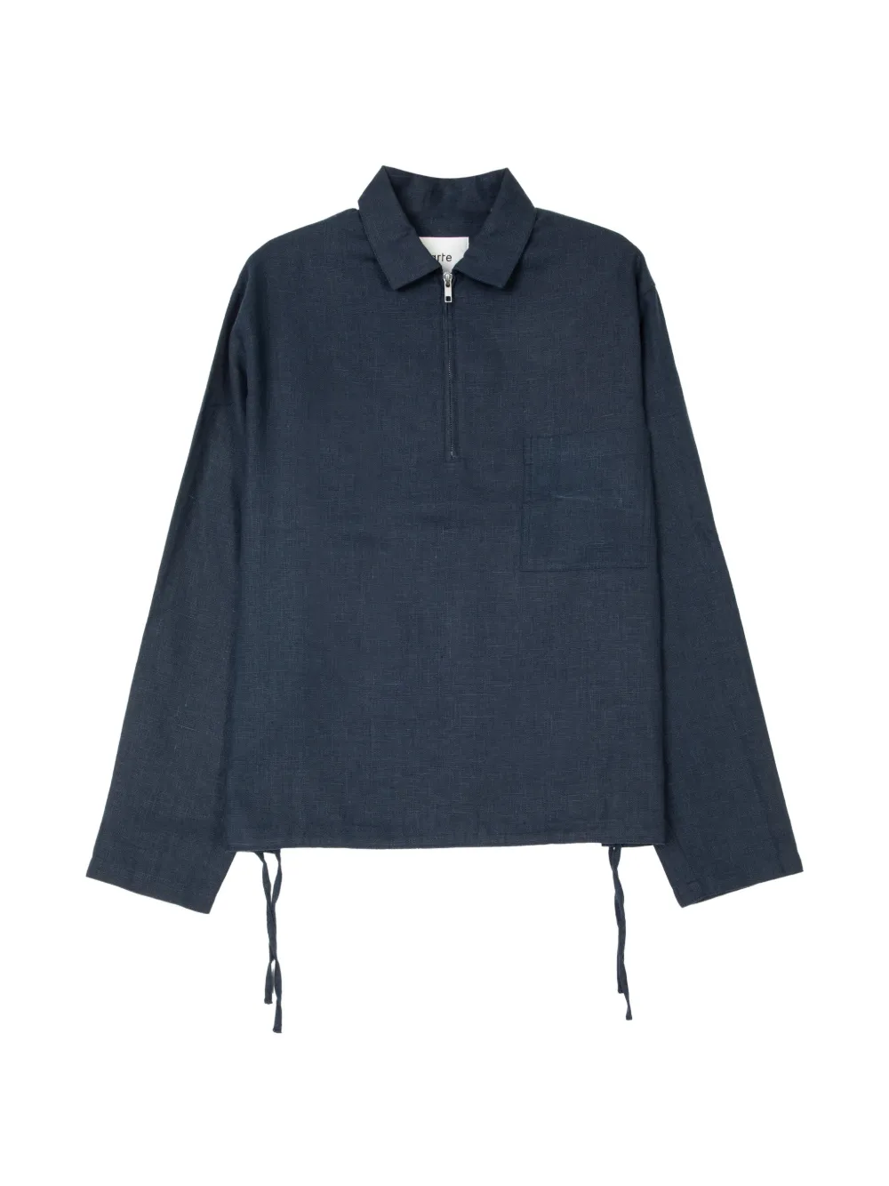 Arte Antwerp zipped sweater - Blu