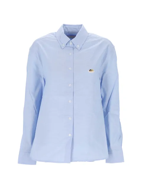 Fiorucci Angels patch button-down shirt