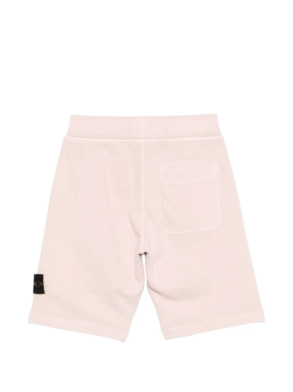 Stone Island Junior Shorts met Compass-logopatroon Roze