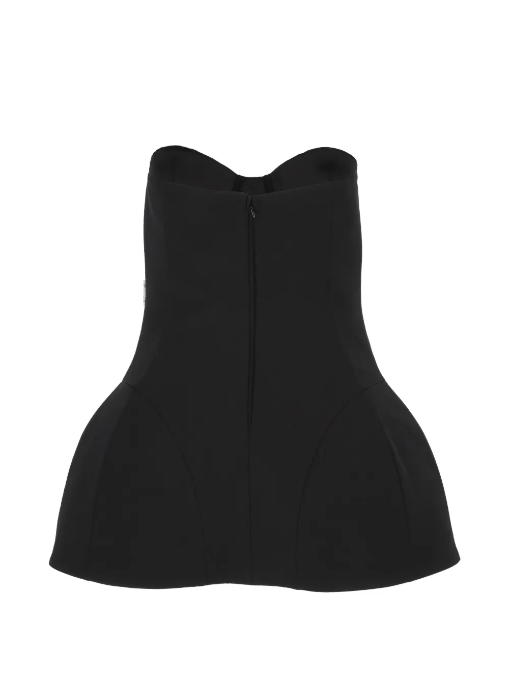 Giuseppe Di Morabito Strapless mini-jurk Zwart