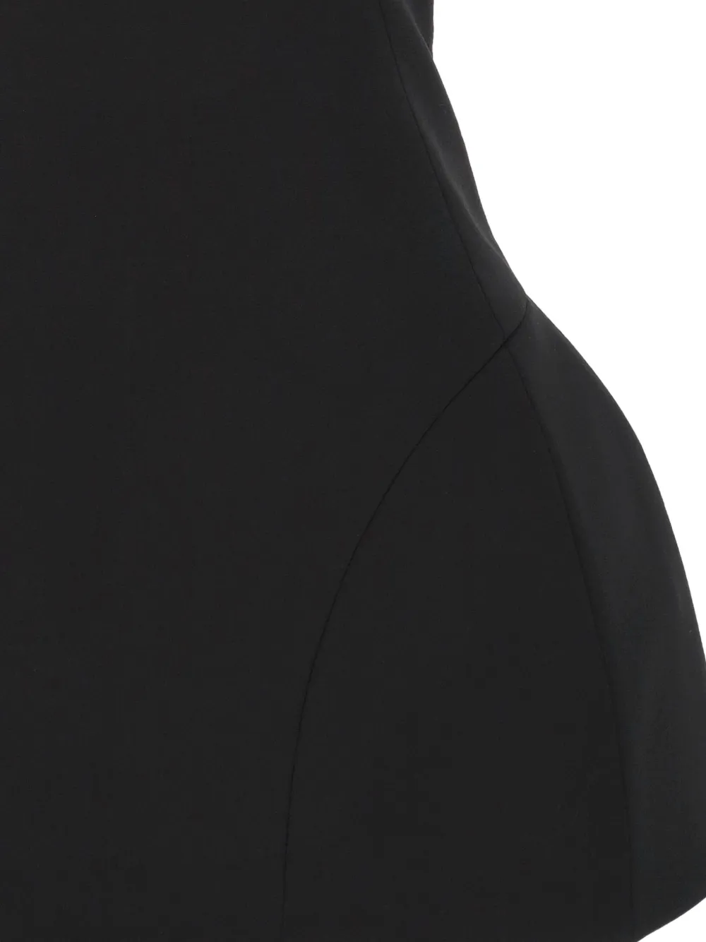 Giuseppe Di Morabito Strapless mini-jurk Zwart