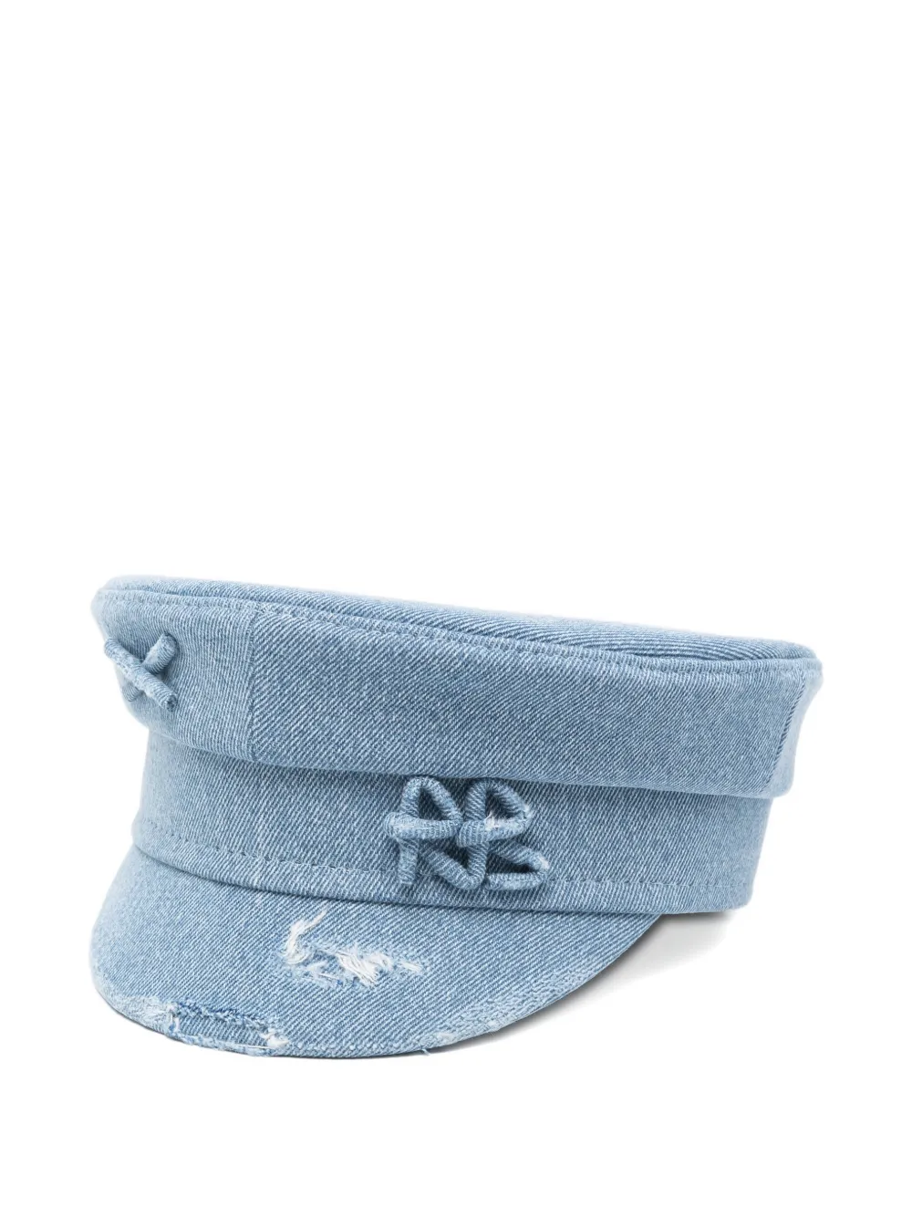 Ruslan Baginskiy frayed hat cap - Blu