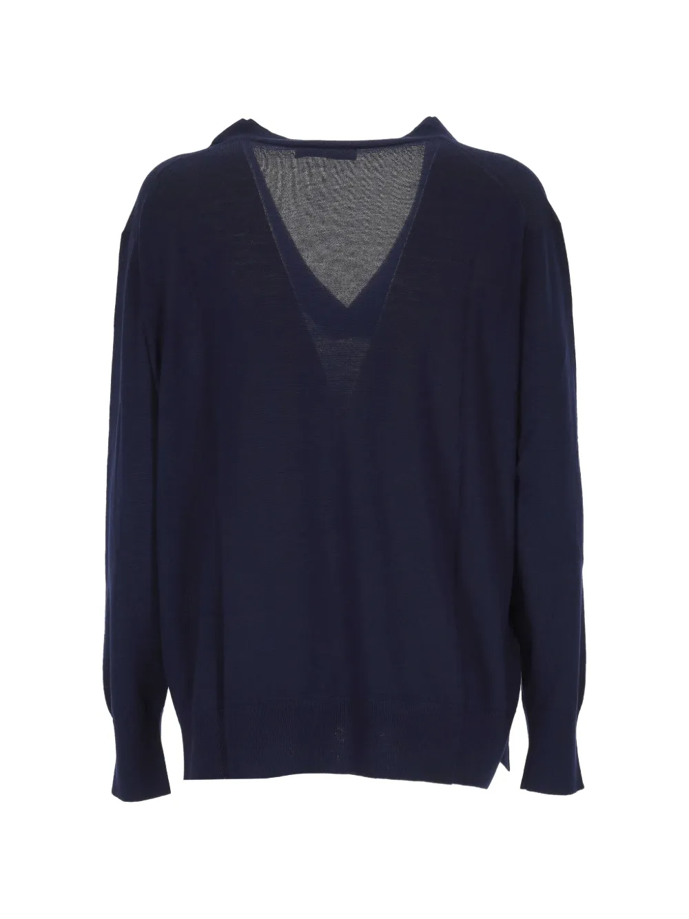 Gran Sasso Wollen top Blauw