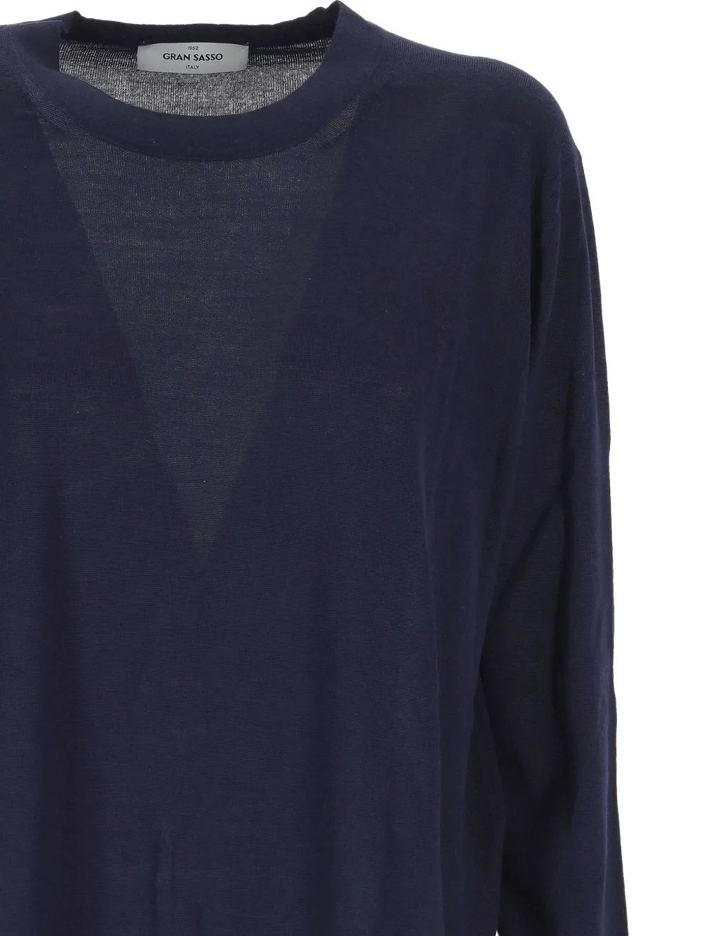 Gran Sasso Fijngebreid vest Blauw