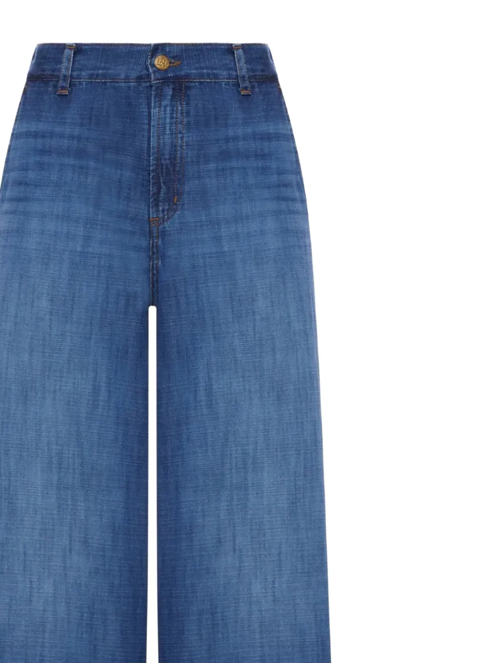  Lois Jeans Wide-leg Jeans - Blue 