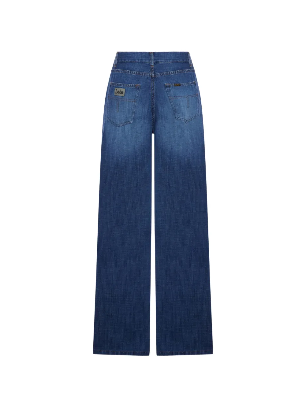  Lois Jeans Wide-leg Jeans - Blue 