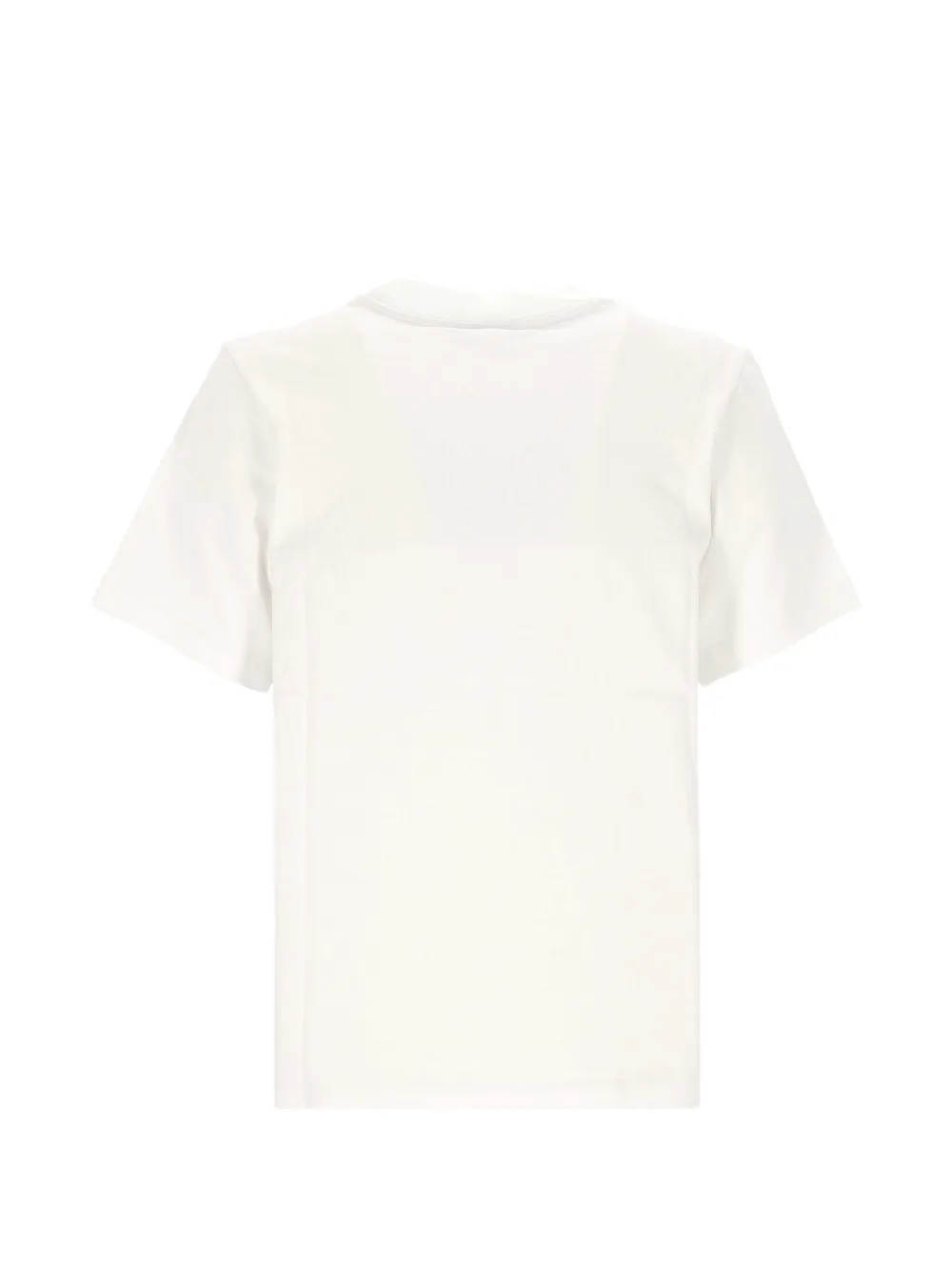  Fiorucci T-shirt In Cotone Con Logo - Bianco 
