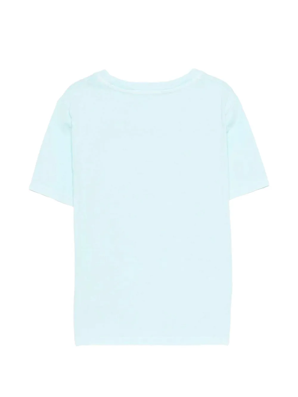 MC2 Saint Barth Kids T-shirt met geborduurd logo Blauw