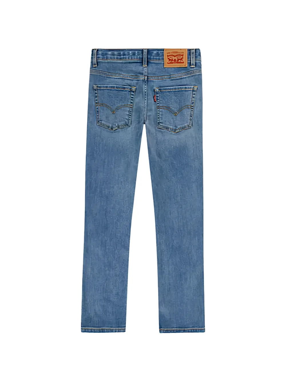 Levi's Kids Jeans met vervaagd effect Blauw