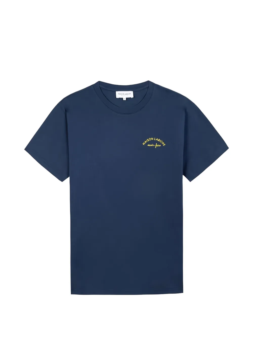 Maison Labiche embroidered T-shirt - Blu
