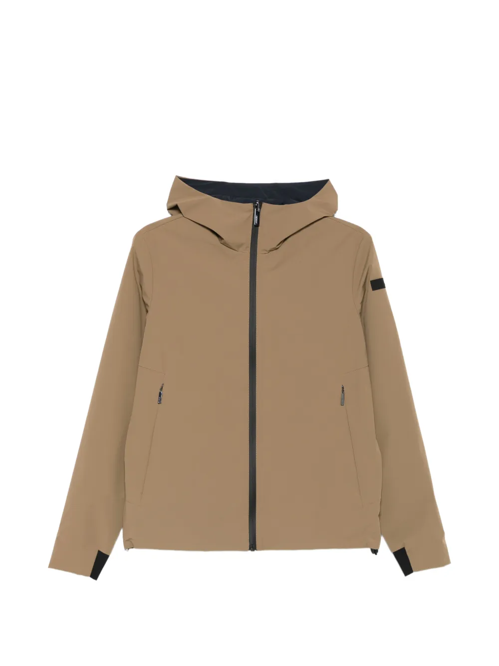 RRD Montecristo hooded zip-up jacket - Marrone