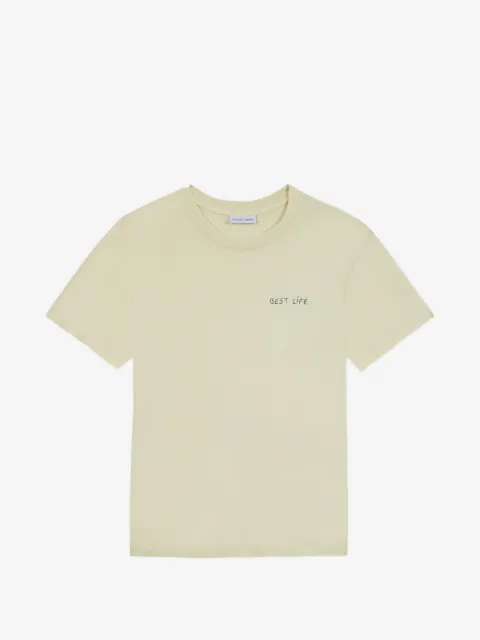 Maison Labiche embroidered cotton T-shirt