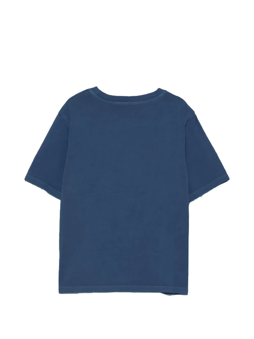 MC2 Saint Barth Kids T-shirt met geborduurd logo Blauw