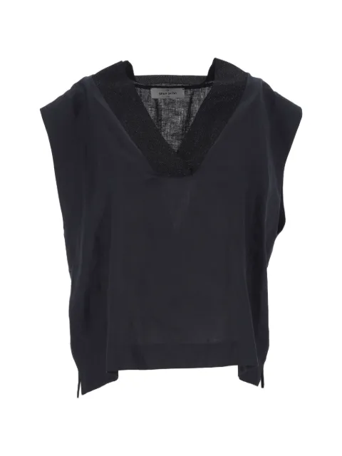 Gran Sasso V-neck top