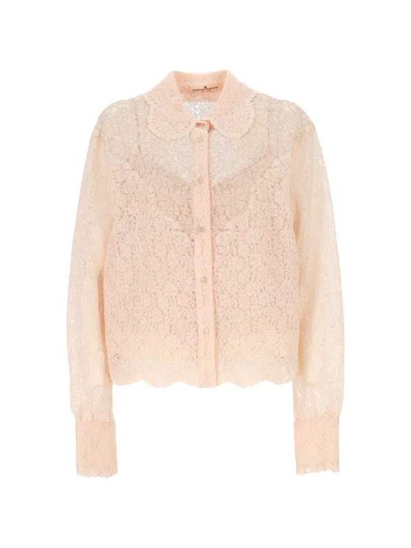 ERMANNO SCERVINO レース ロング カーディガン ホワイト ERMANNO