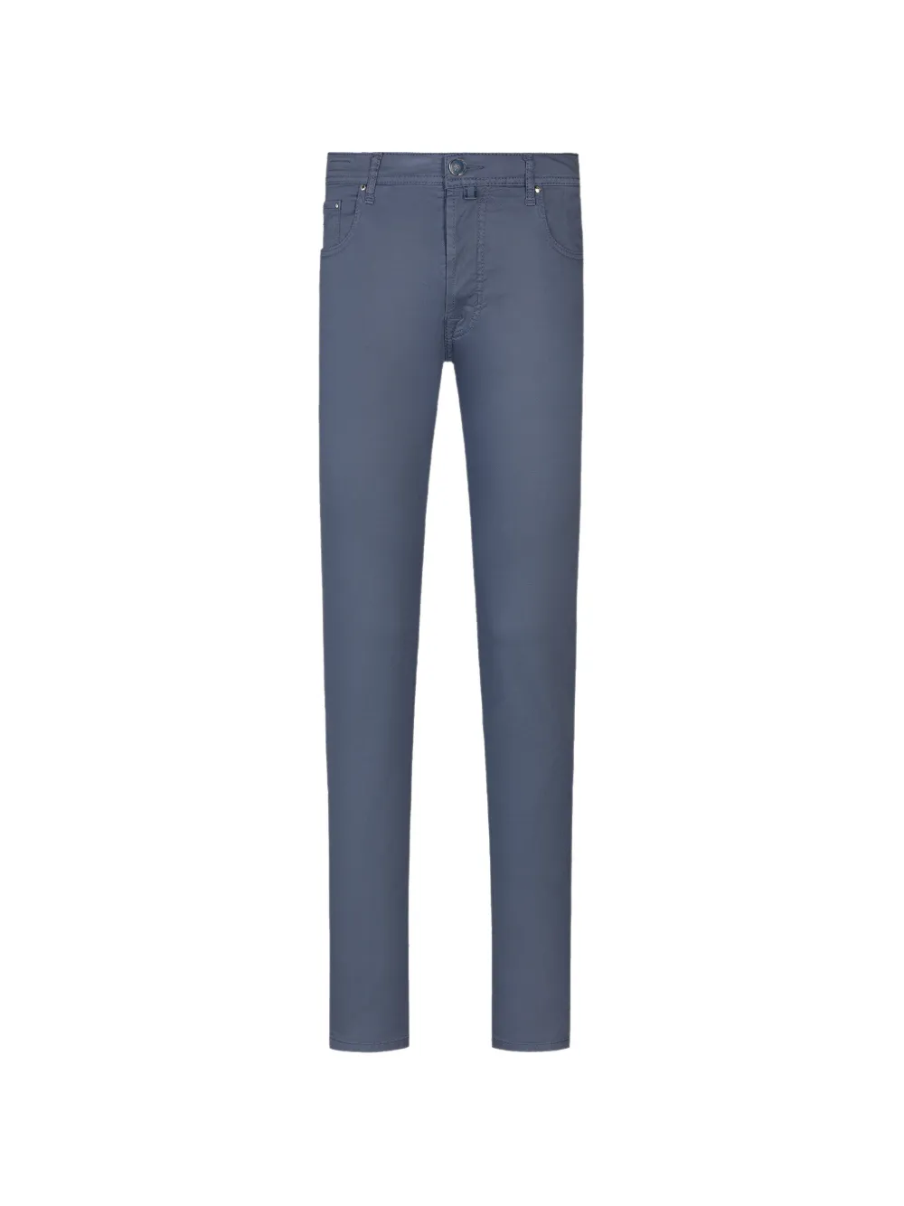 Jacob Cohën logo-patch slim-fit trousers - Blau