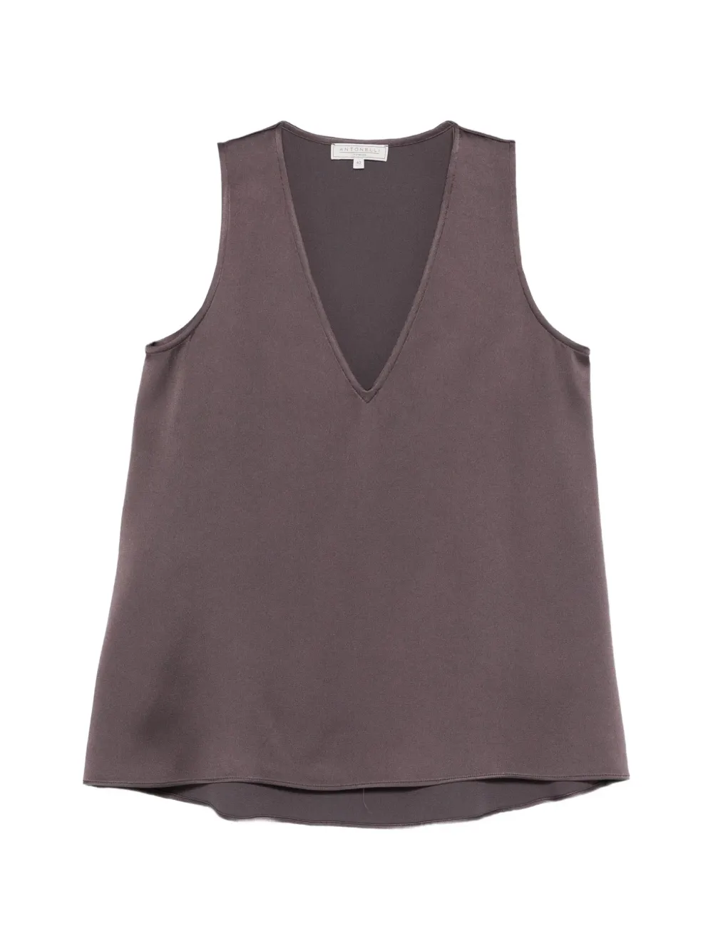 Antonelli V-neck top - Grau