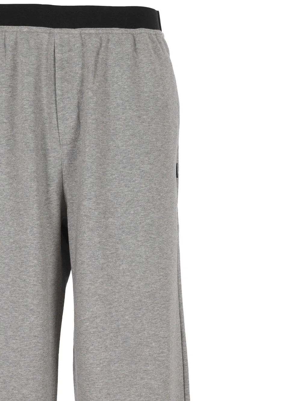 MM6 Maison Margiela Broek met wijde pijpen Grijs