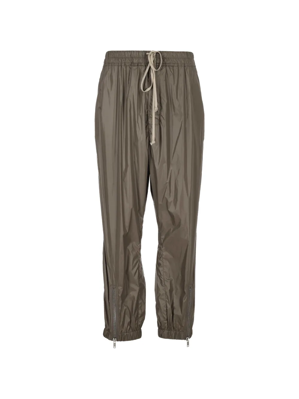 Rick Owens Tecuatl zip-cuff track pants - Marrone