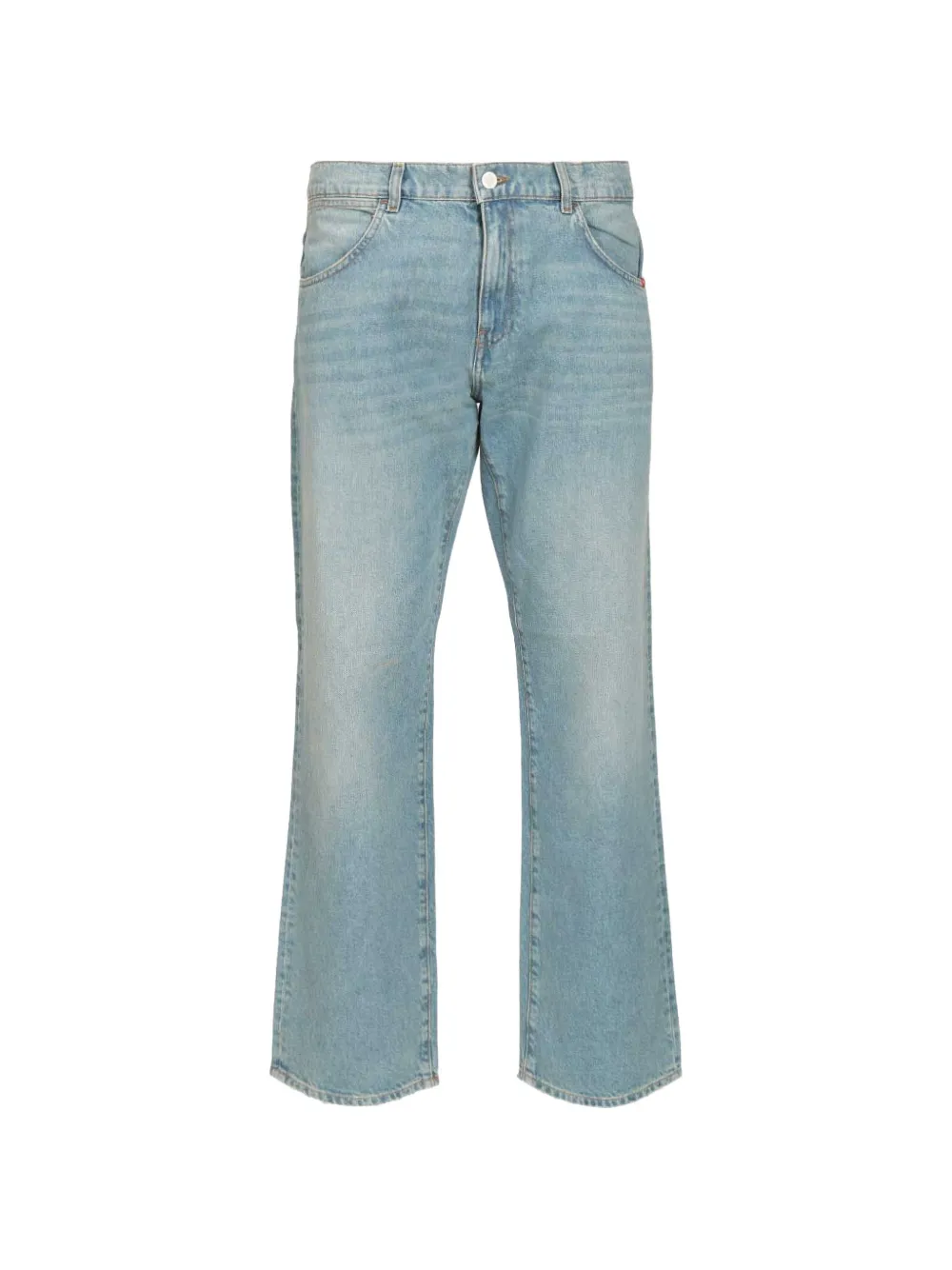 AMISH James belt-loop jeans - Blu