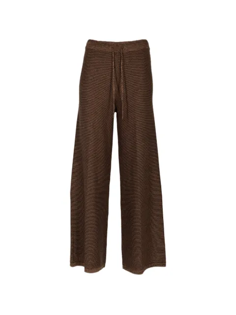 L'Agence drawstring-fastening palazzo pants