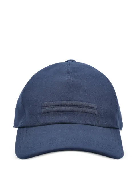 Zegna embroidered baseball cap