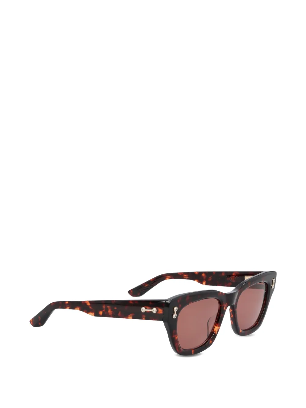  Akoni Nebula Cat-eye Sunglasses - Brown 