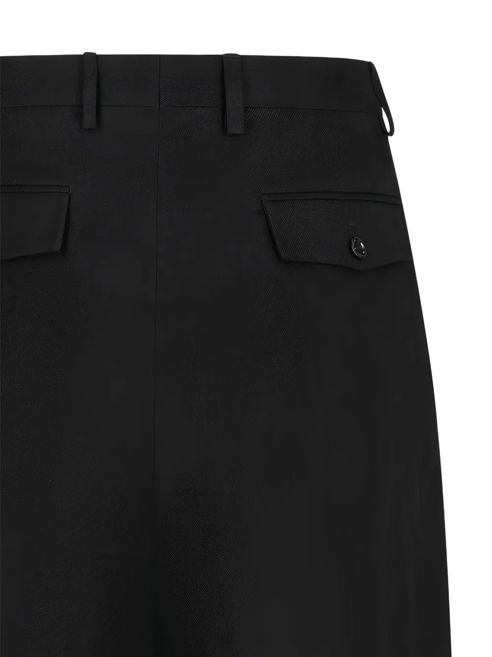  Lardini Black Bermuda Shorts 