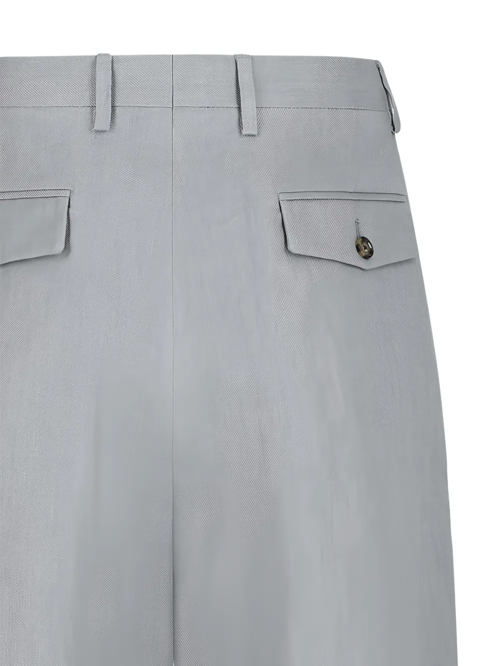  Lardini Button Pocket Shorts - Grey 