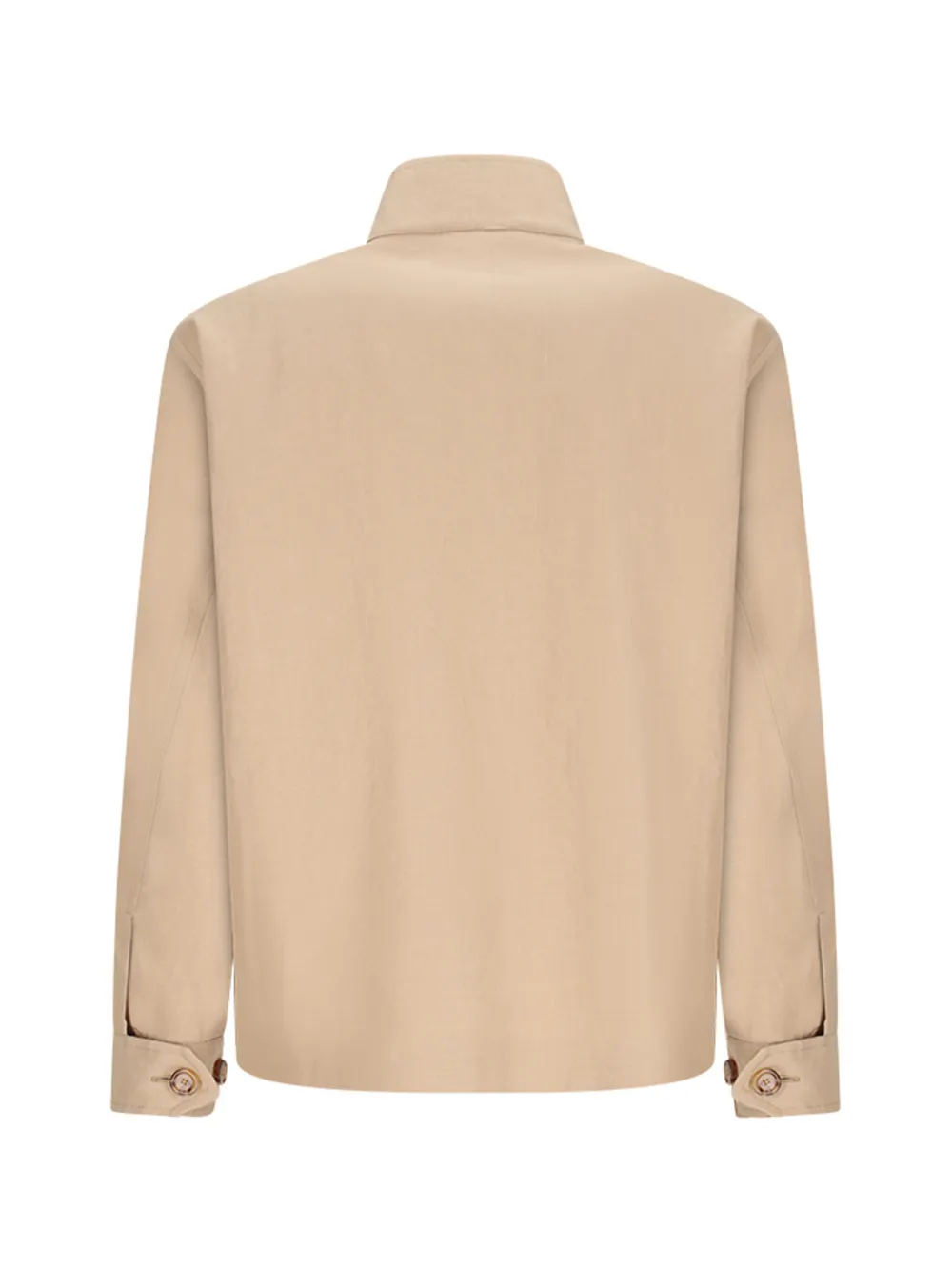 Lardini Shirtjack met rits Beige