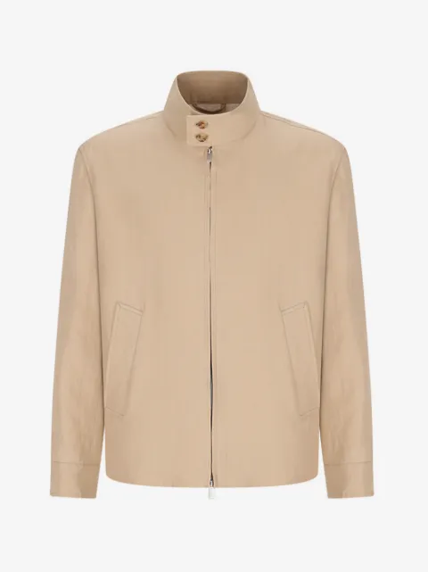 Lardini zipped shirt jacket
