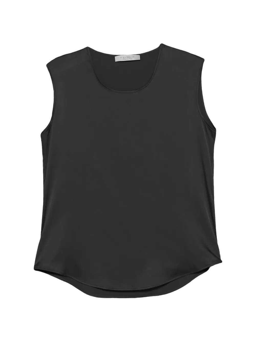 D.Exterior sleeveless vest - Nero
