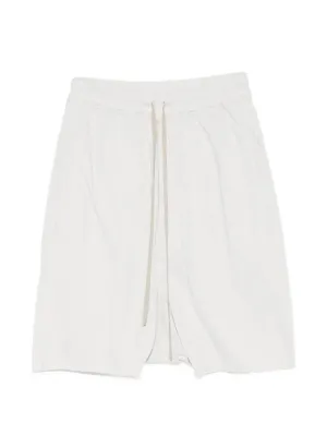Rick Owens DRKSHDW Wide Pusher バミューダショーツ | ホワイト