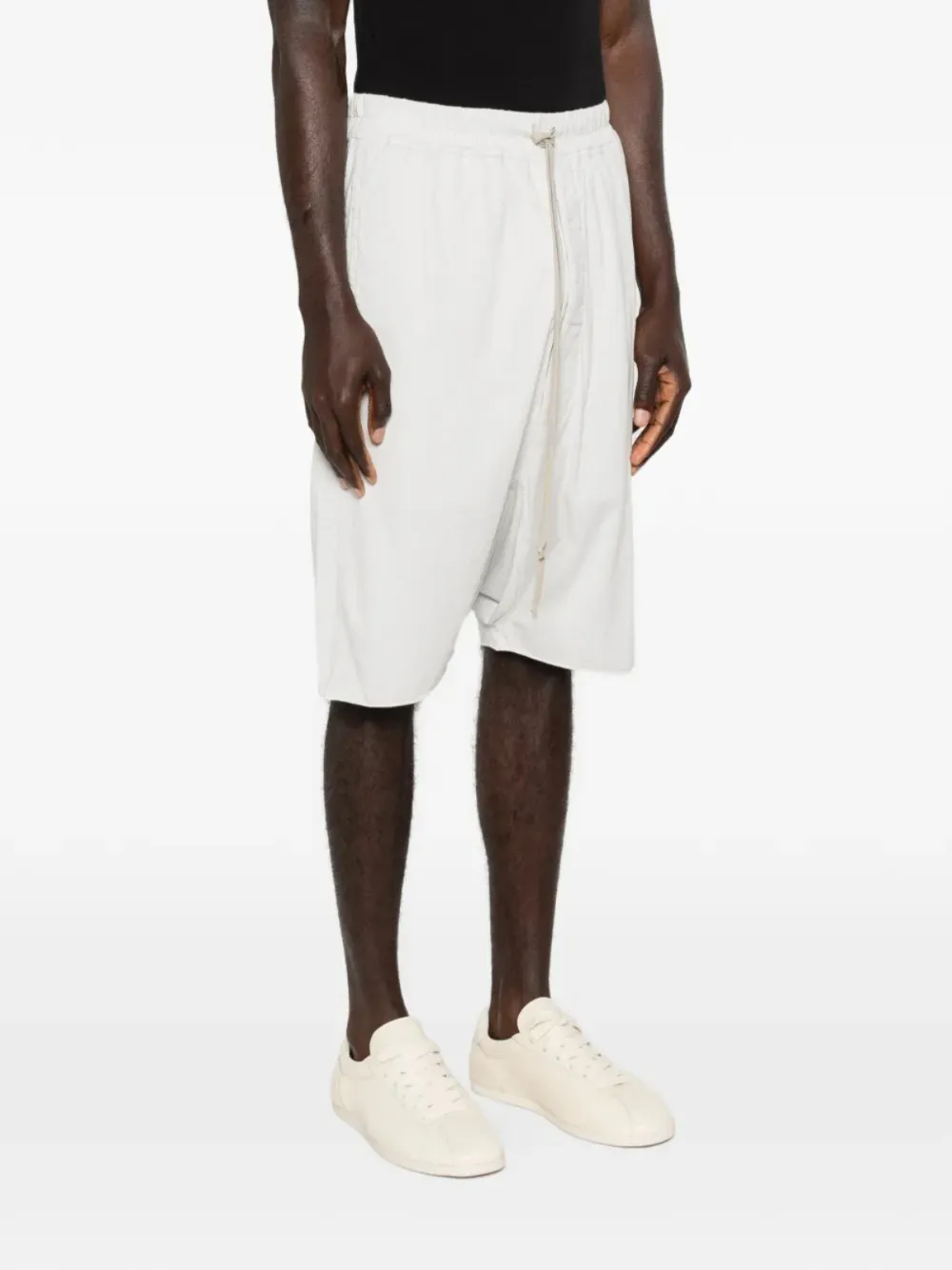 Rick Owens DRKSHDW Shorts met trekkoord Wit