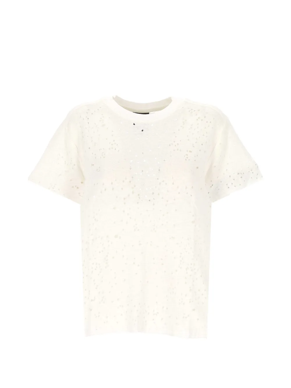 Thom Krom distressed T-shirt - Toni neutri
