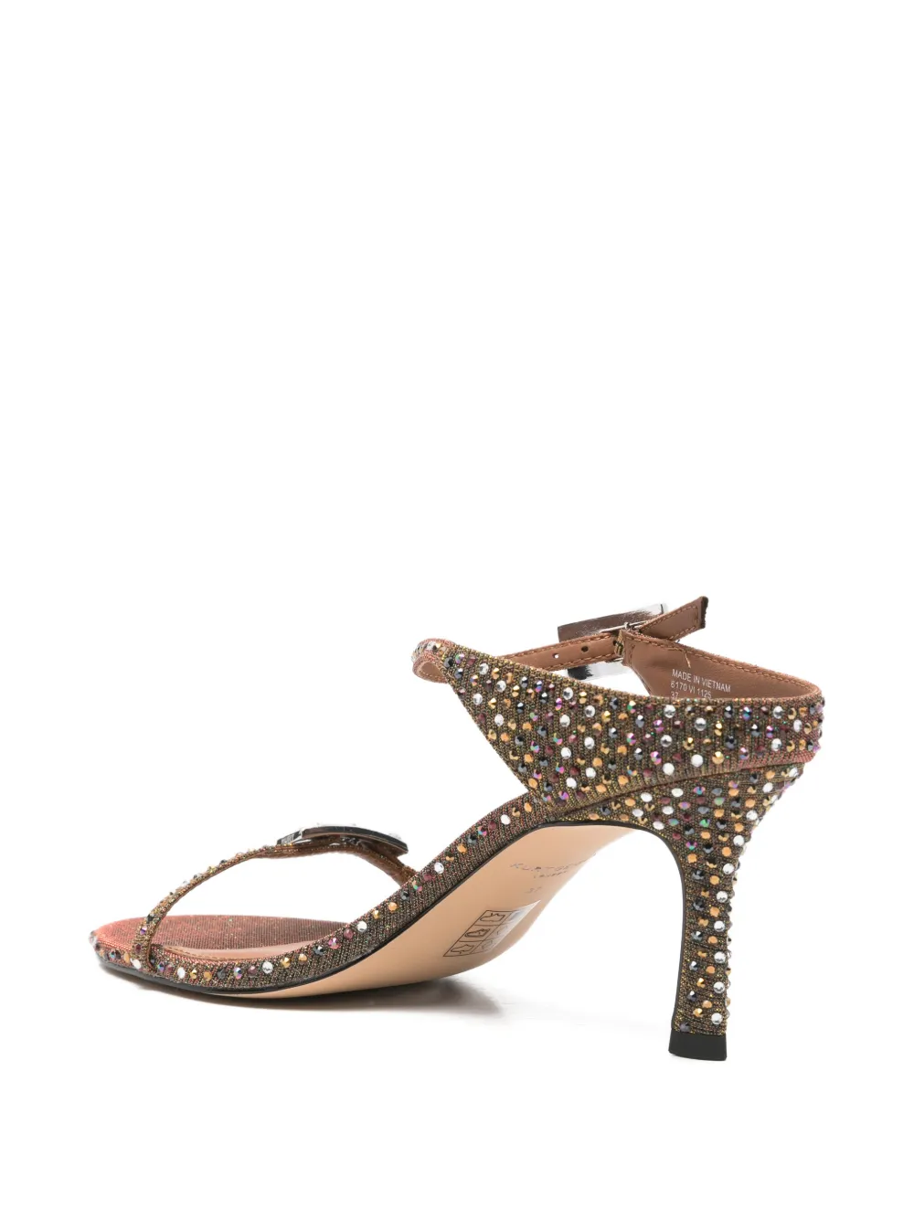 Kurt Geiger London Sandalen met gesp Bruin