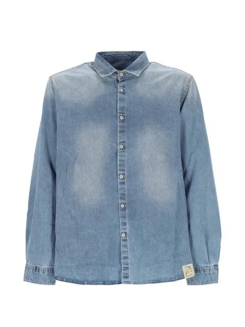 Family First faded-effect denim shirt