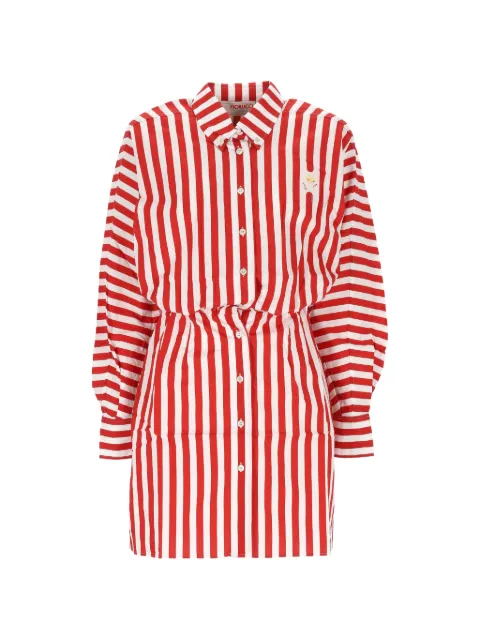 Fiorucci striped cotton shirt dress