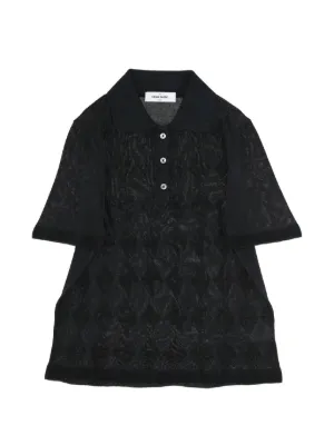AMIRI MA Quad ポロシャツ | ブラック | FARFETCH JP