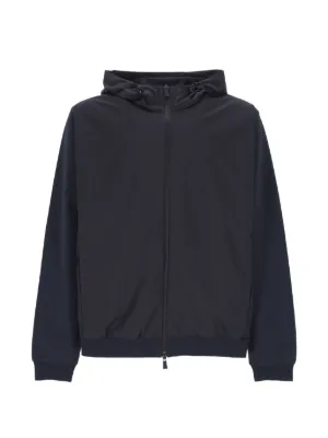 Herno Hooded Zip Jacket | Black | FARFETCH