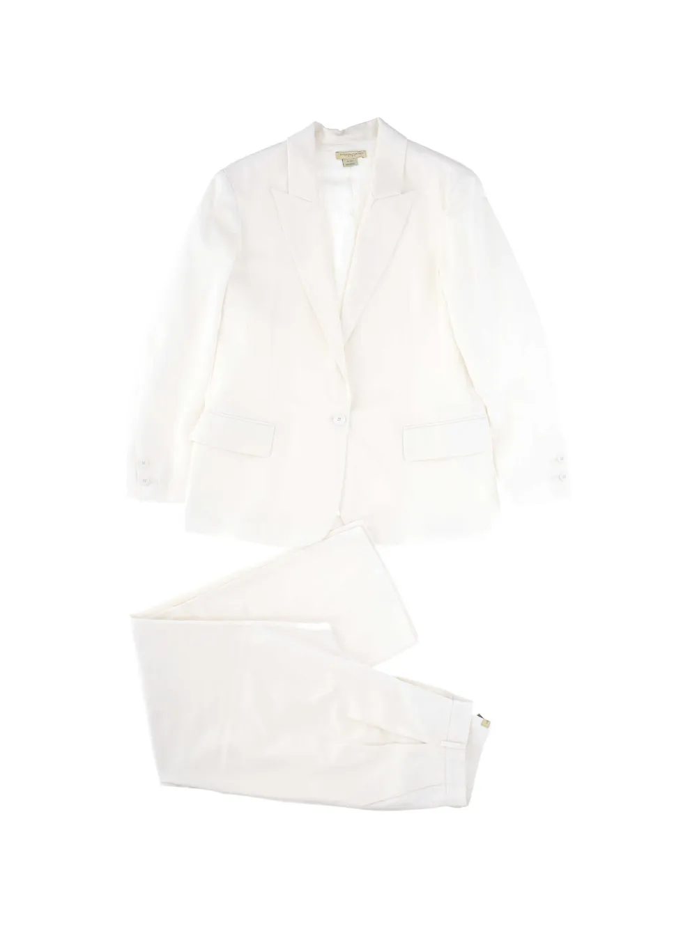 Stella McCartney Kids peak-lapel two-piece suit - White