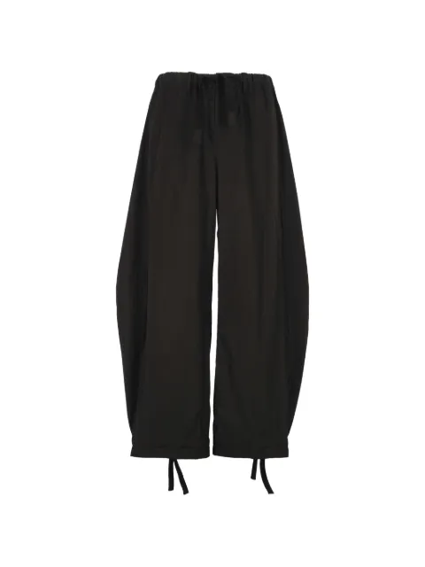 sacai drawstring-cuff trousers